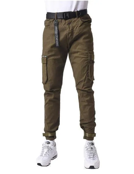 Pantalón PXP Bolsillos vaqueros cargo verde