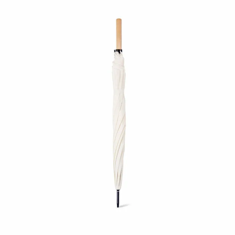 Paraguas Tinnar XL 30'. Automático. Sistema Antiviento. Mango Madera