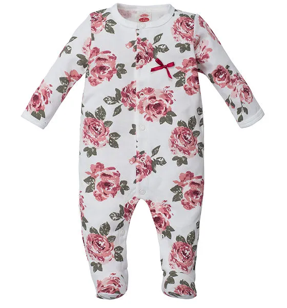 Pelele de rosas para bebé colección Roses