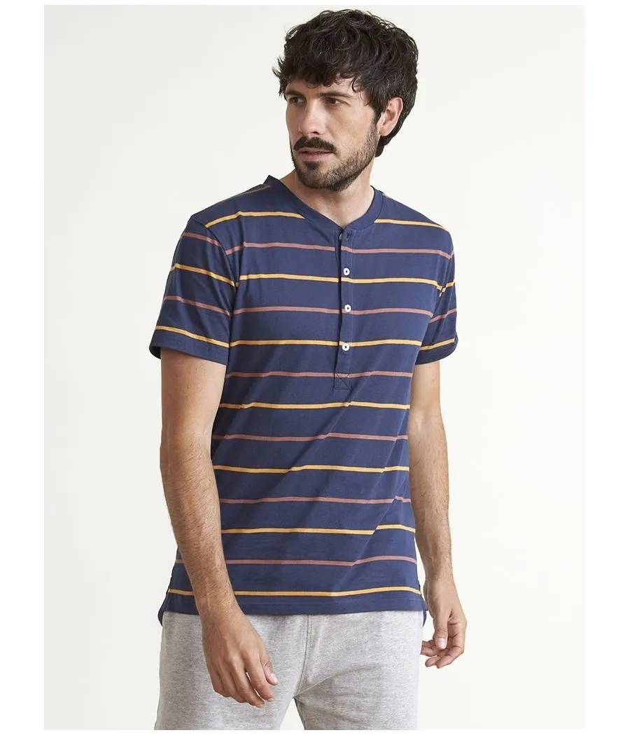 Pijama verano hombre J&J Brothers pantalón largo