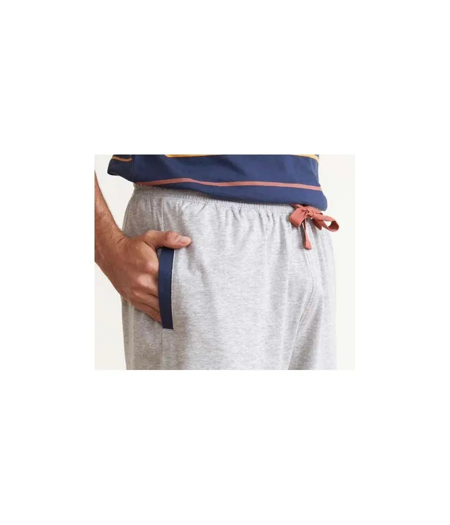 Pijama verano hombre J&J Brothers pantalón largo