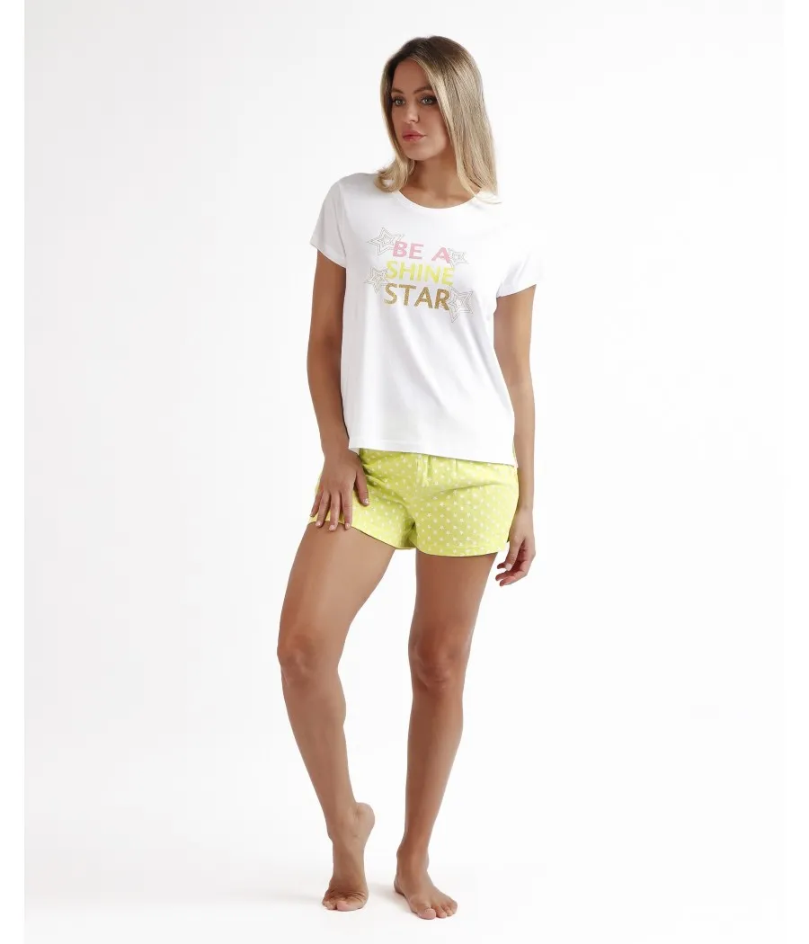 Pijama verano mujer Admas Stay at home lima