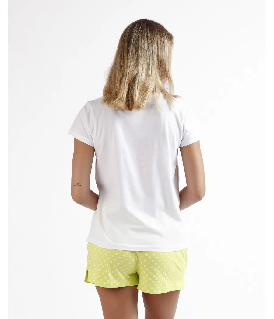 Pijama verano mujer Admas Stay at home lima