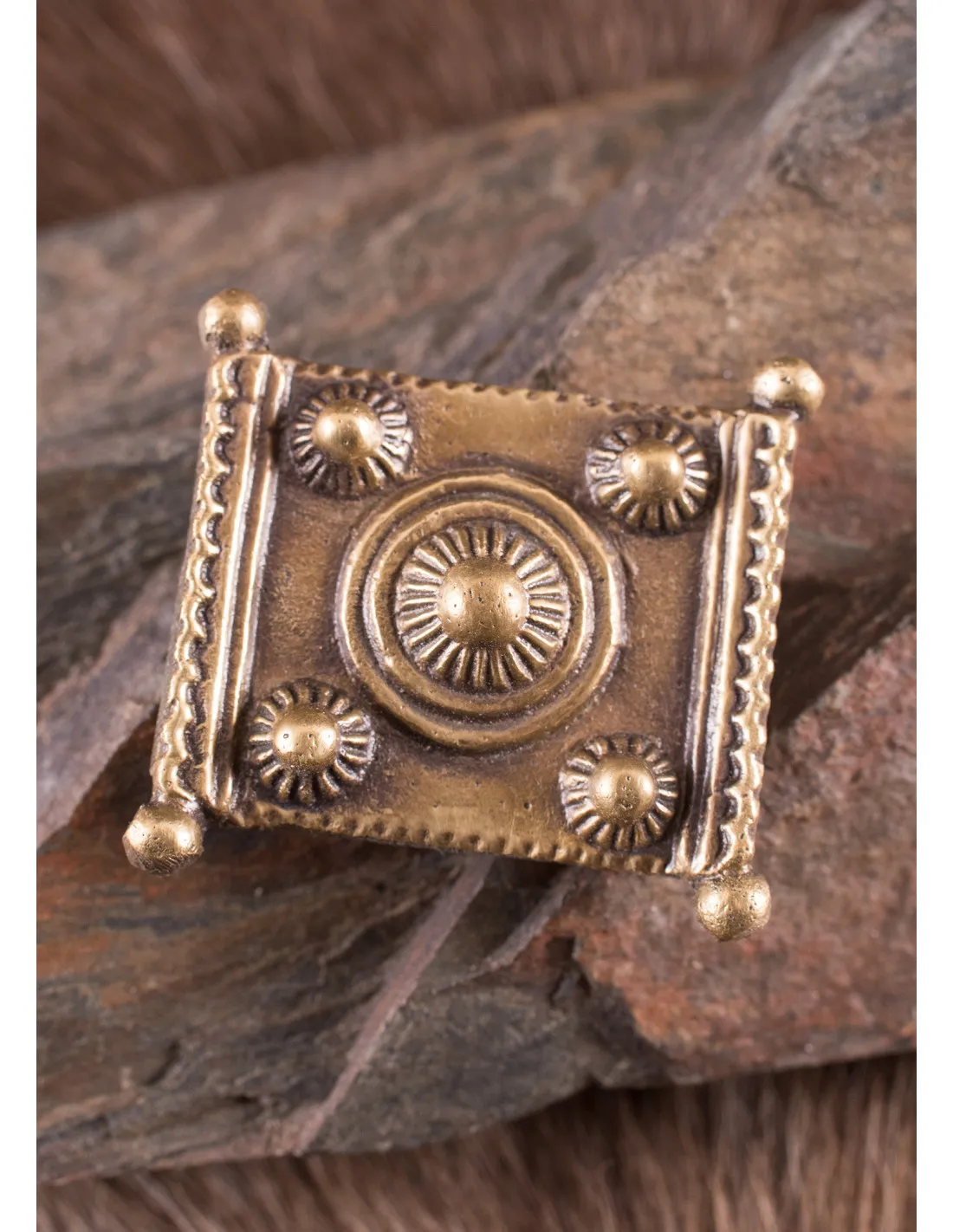 Placa de cíngulum romano Maguncia (4,3x3,8 cm.)