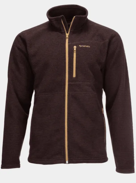 POLAR RIVERSHED FULL ZIP MAHOGANY