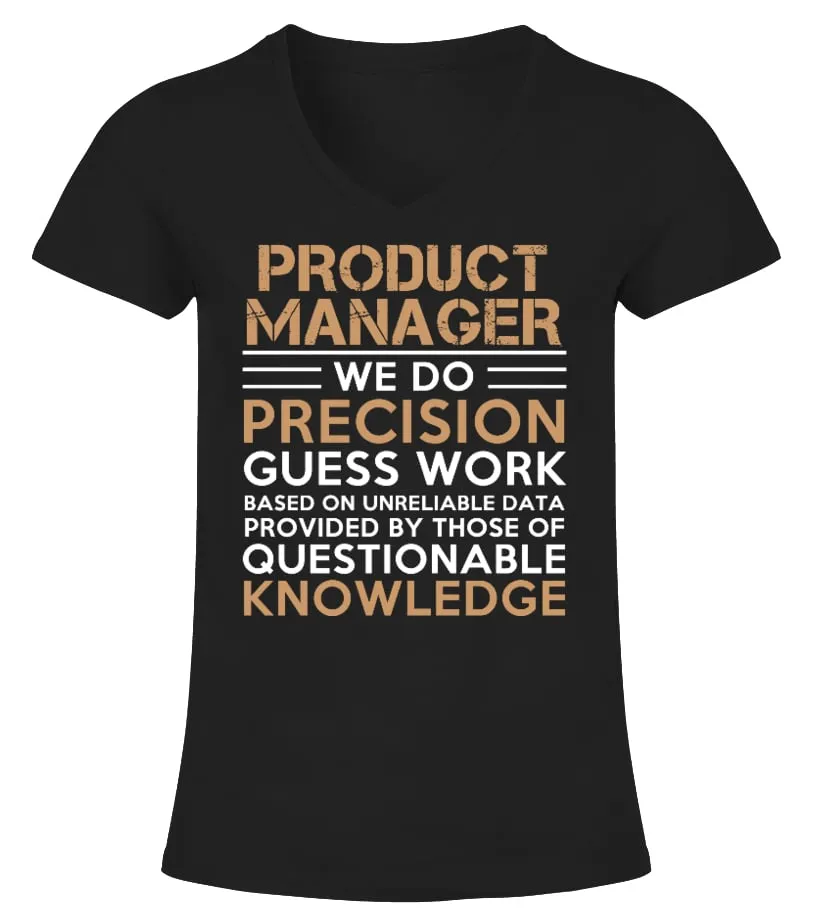 PRODUCT MANAGER  LIMITED EDITION CAMISETA CUELLO PICO MUJER