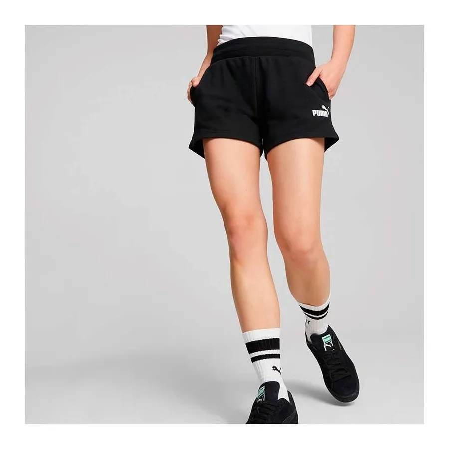 PUMA PANTALóN CORTO MUJER ESSENTIALS 4 586824001 NEGRO