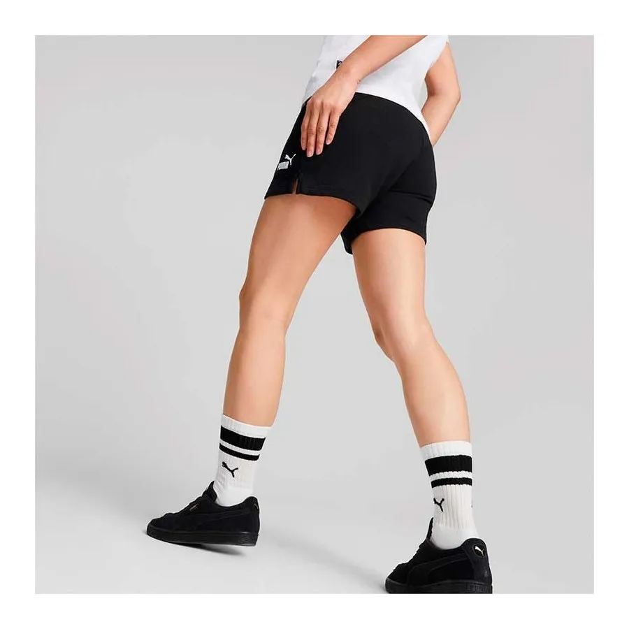 PUMA PANTALóN CORTO MUJER ESSENTIALS 4 586824001 NEGRO