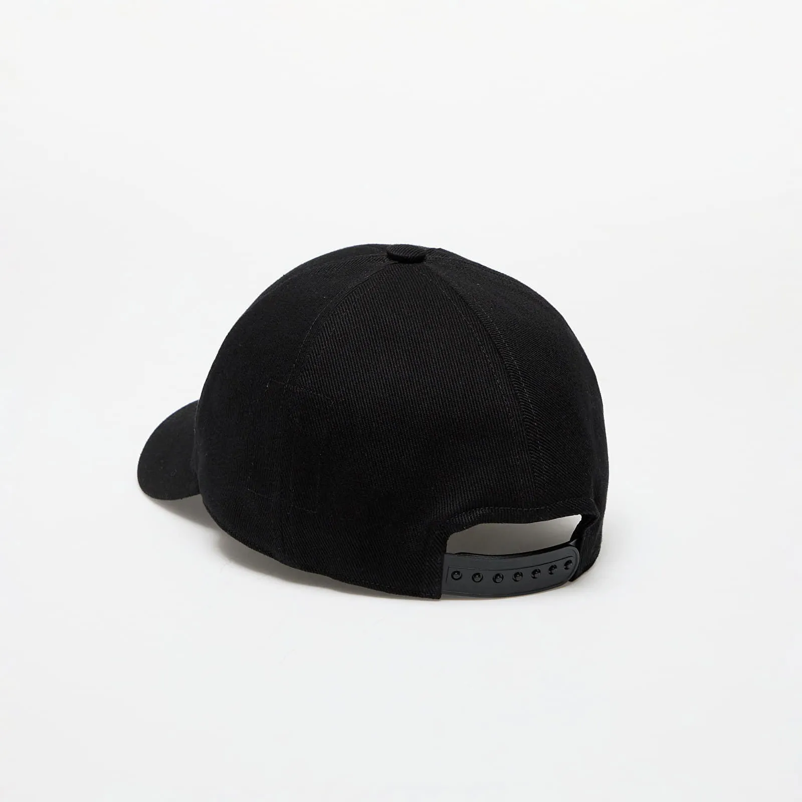 Rick Owens DRKSHDW Embroidered Denim Baseball Cap Black/ Pearl