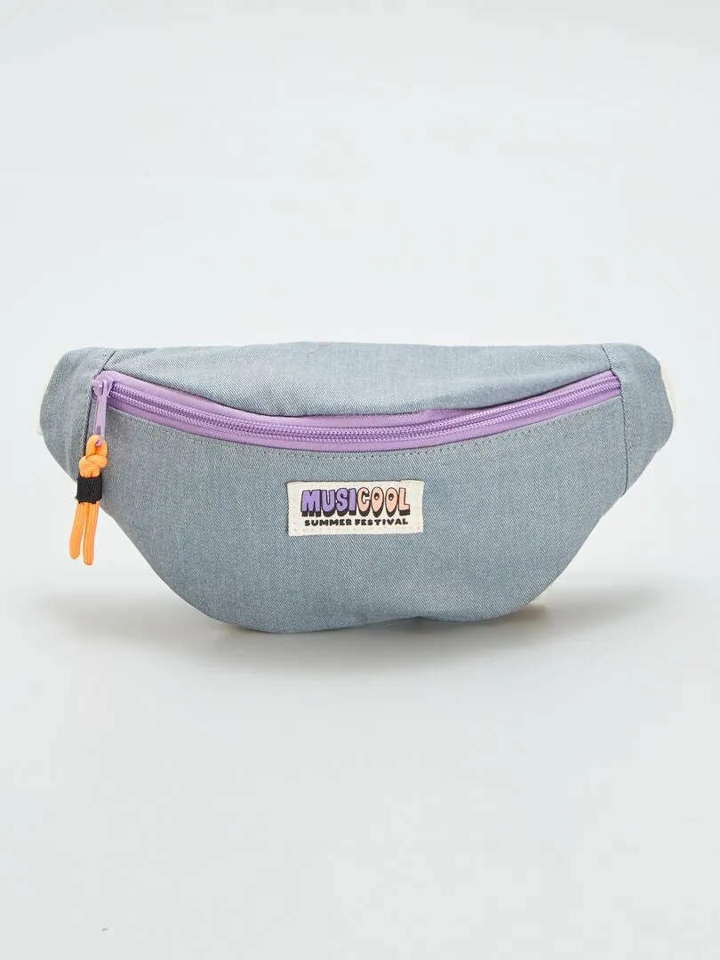 RIñONERA COLORBLOCK  AZUL
