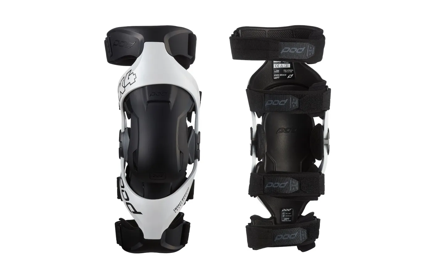 RODILLERAS POD K4 2.0 KNEE BRACE (PR) BLANCO NEGRO |K4024058|