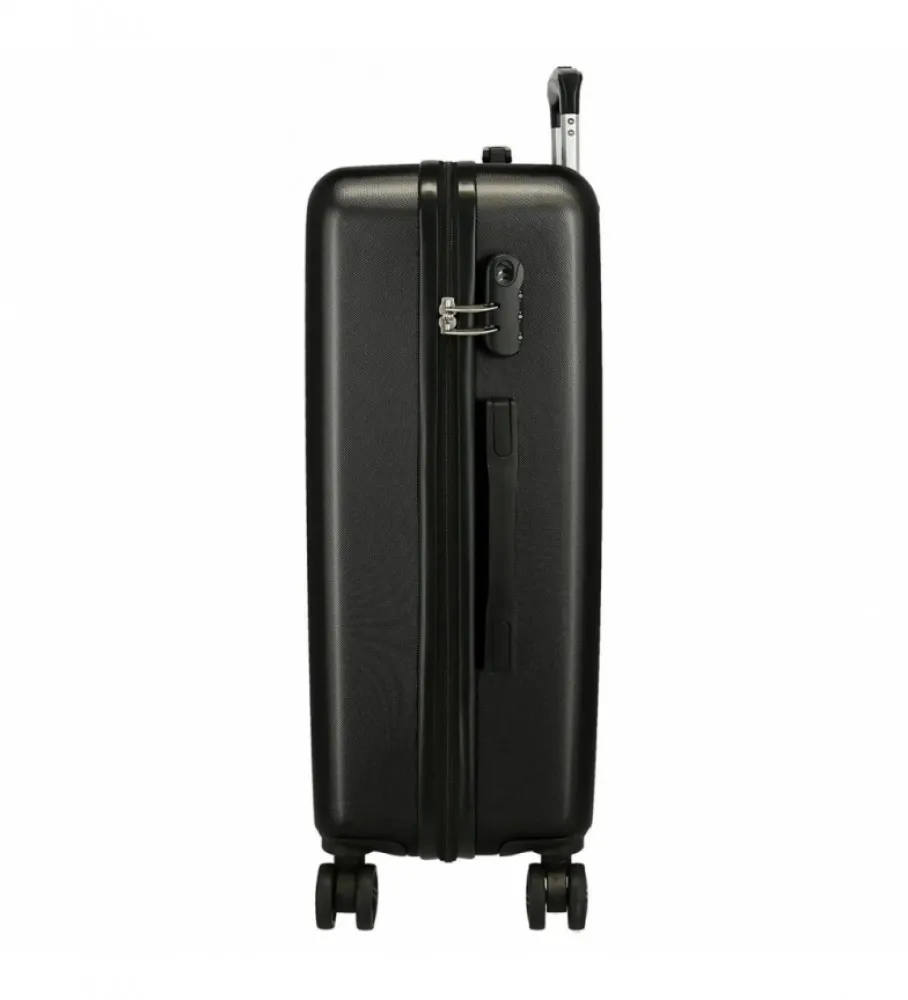 ROLL ROAD JUEGO DE MALETAS GAMERS RÍ­GIDAS 5565CM NEGRO