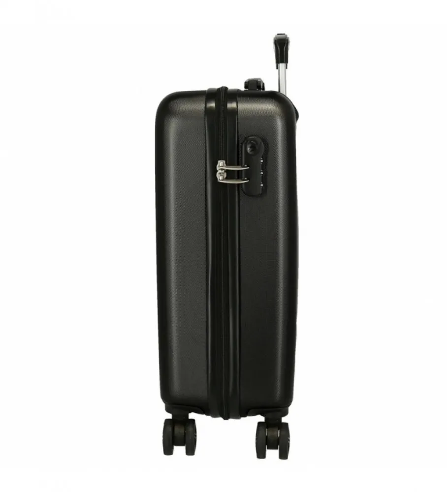 ROLL ROAD JUEGO DE MALETAS GAMERS RÍ­GIDAS 5565CM NEGRO