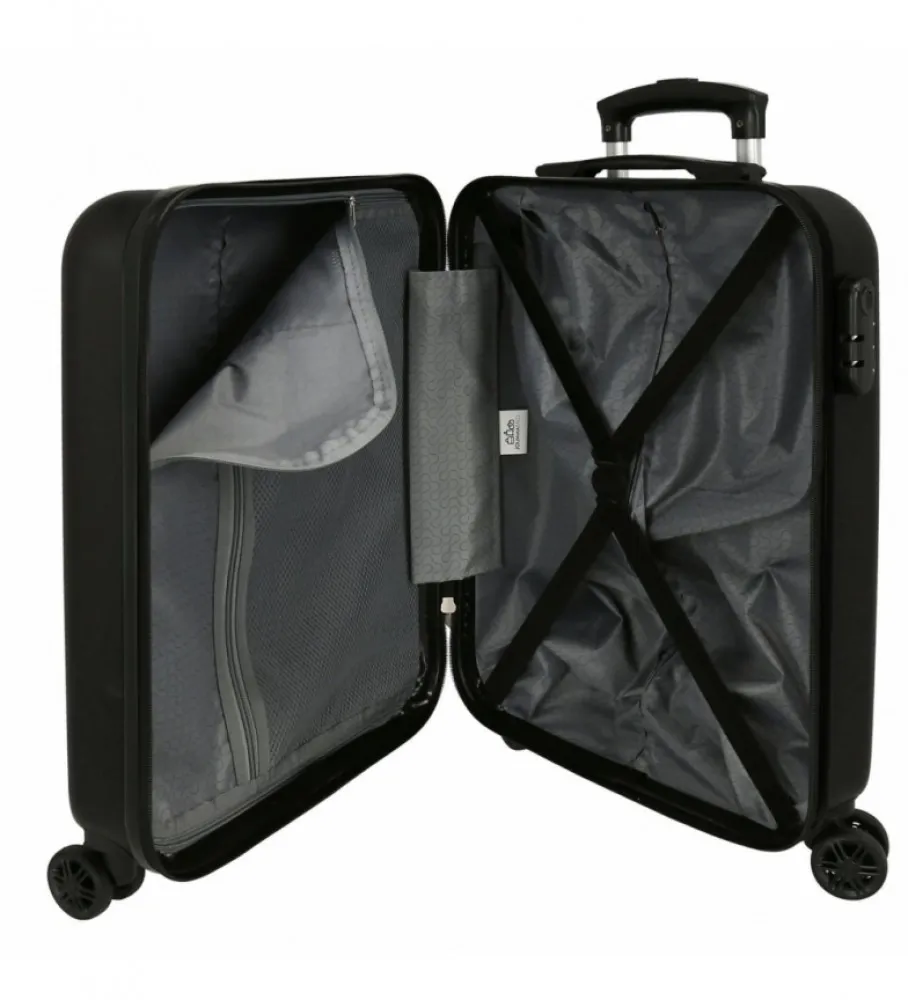 ROLL ROAD JUEGO DE MALETAS GAMERS RÍ­GIDAS 5565CM NEGRO