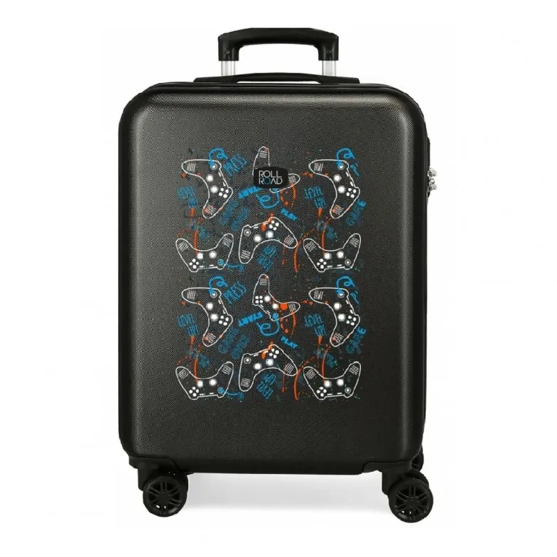ROLL ROAD MALETA DE CABINA ROLL ROAD GAMERS NEGRO 38X55X20CM
