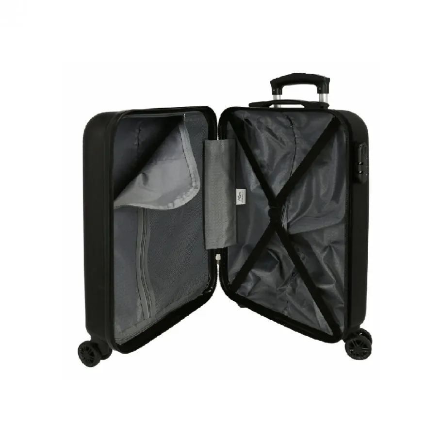 ROLL ROAD MALETA DE CABINA ROLL ROAD GAMERS NEGRO 38X55X20CM
