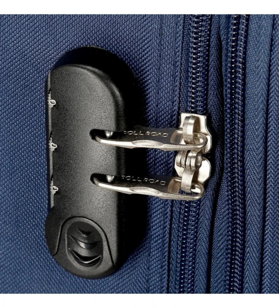ROLL ROAD MALETA DE CABINA ROLL ROAD ROYCE 55CM AZUL 40X55X20CM