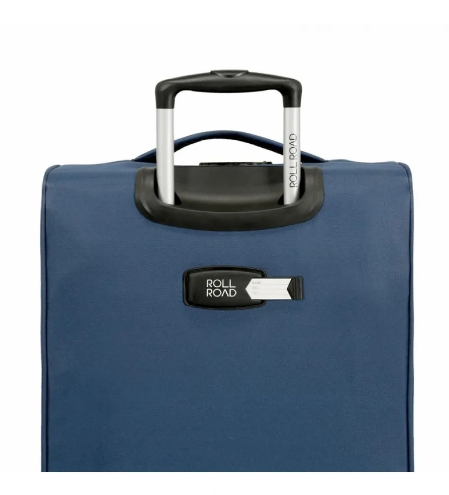 ROLL ROAD MALETA DE CABINA ROLL ROAD ROYCE 55CM AZUL 40X55X20CM
