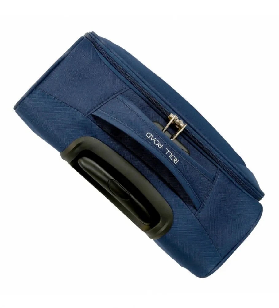 ROLL ROAD MALETA DE CABINA ROLL ROAD ROYCE 55CM AZUL 40X55X20CM