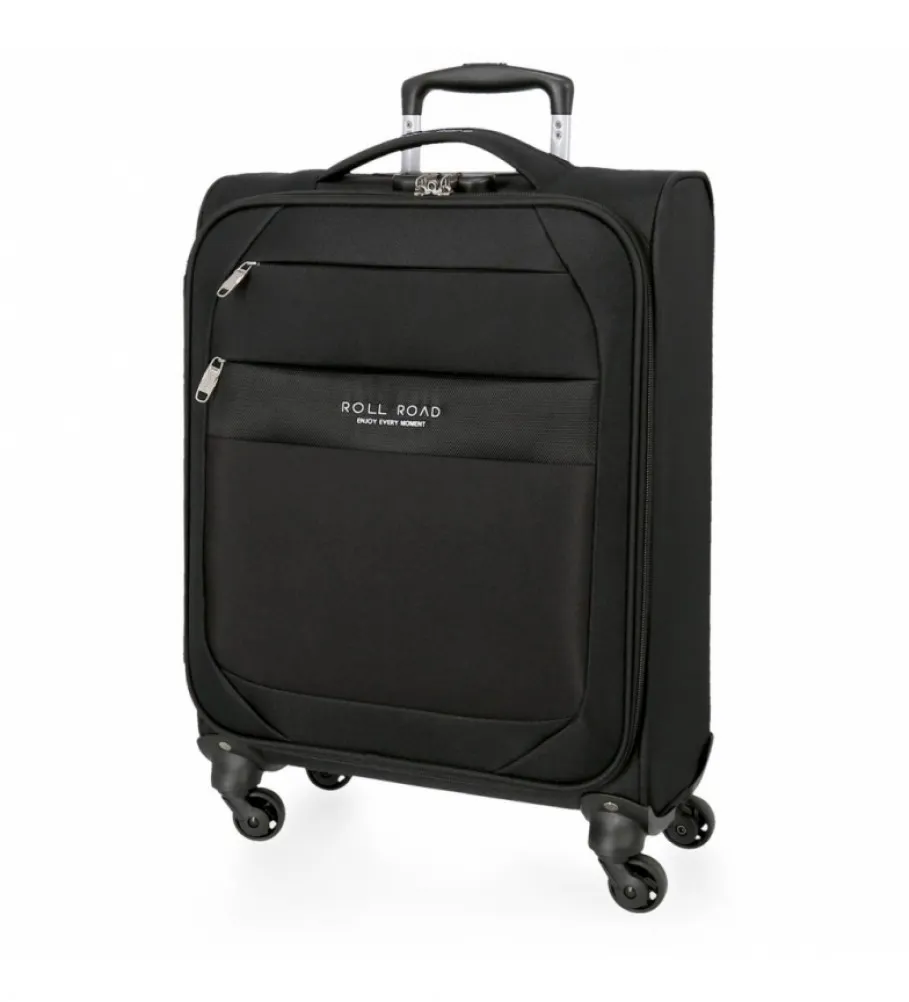 ROLL ROAD MALETA DE CABINA ROLL ROAD ROYCE 55CM NEGRA 40X55X20CM