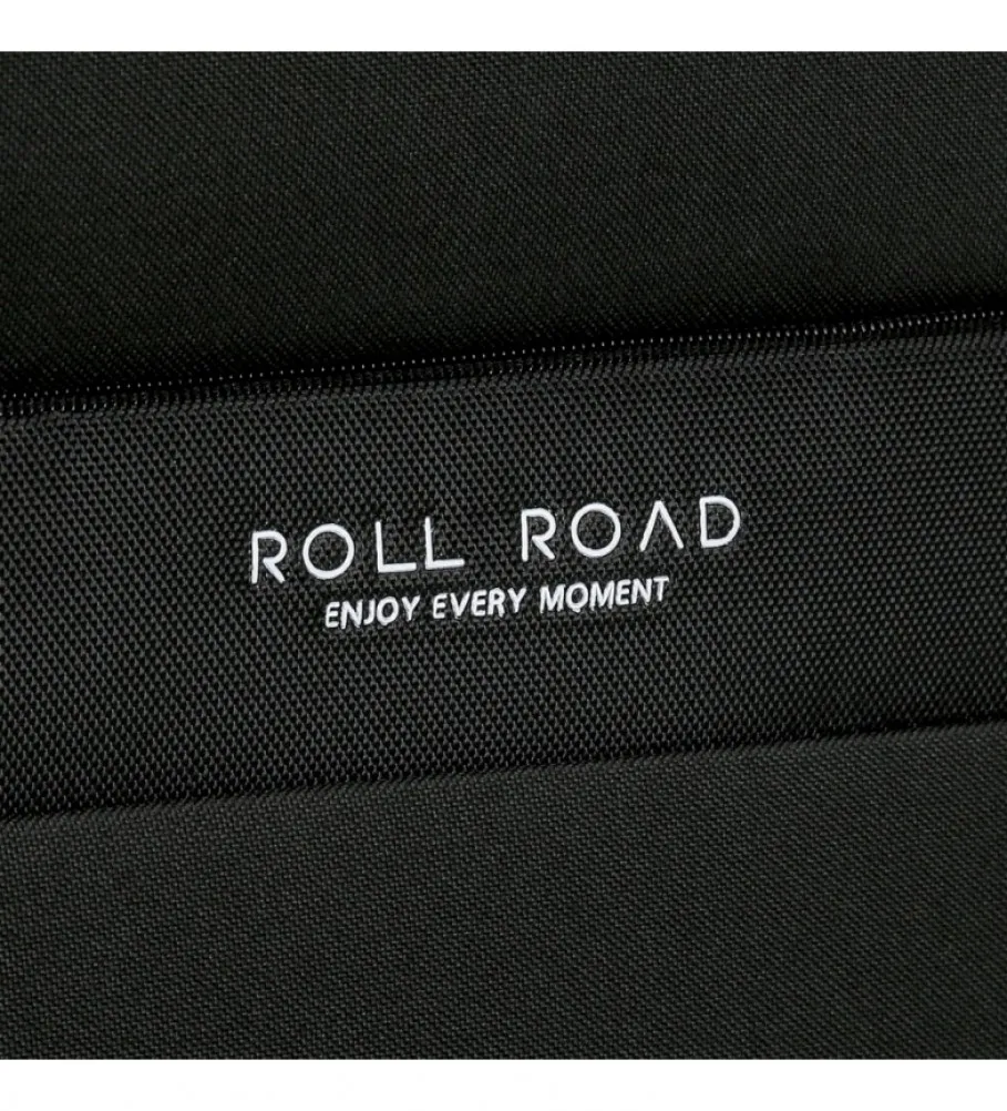 ROLL ROAD MALETA DE CABINA ROLL ROAD ROYCE 55CM NEGRA 40X55X20CM