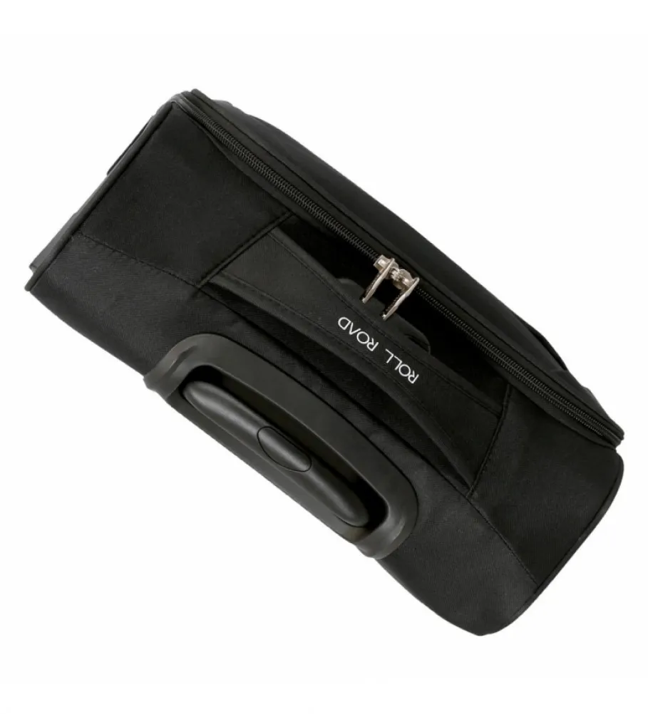 ROLL ROAD MALETA DE CABINA ROLL ROAD ROYCE 55CM NEGRA 40X55X20CM