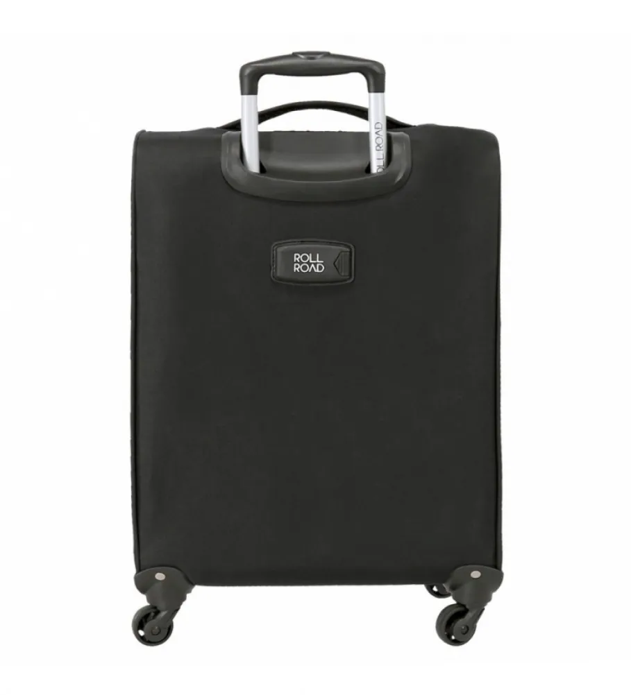ROLL ROAD MALETA DE CABINA ROLL ROAD ROYCE 55CM NEGRA 40X55X20CM