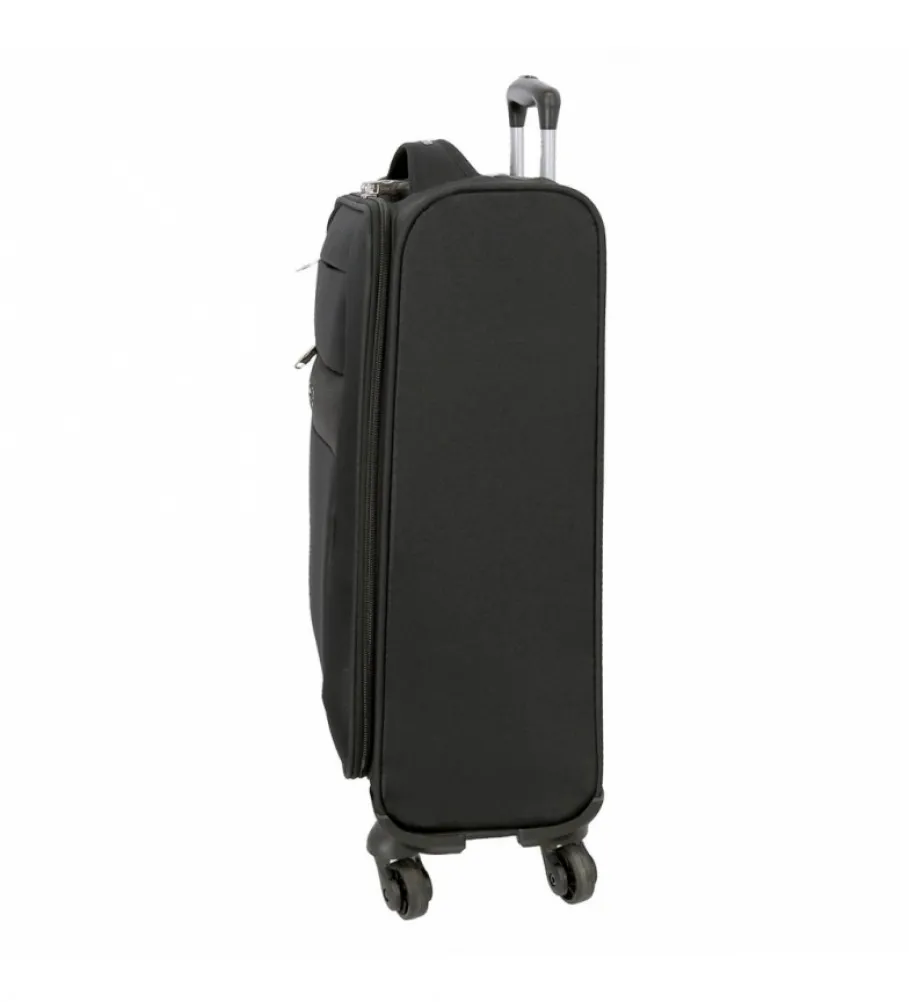 ROLL ROAD MALETA DE CABINA ROLL ROAD ROYCE 55CM NEGRA 40X55X20CM