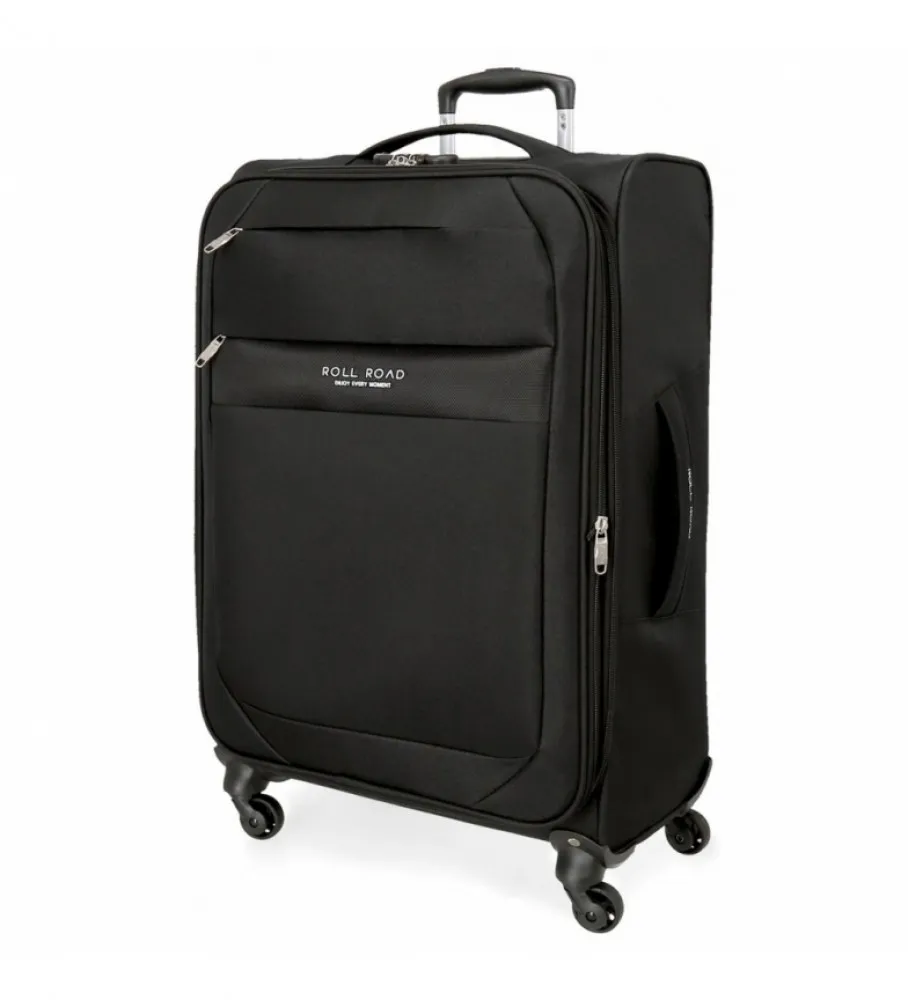 ROLL ROAD MALETA GRANDE ROLL ROAD ROYCE 76CM NEGRA 48X76X29CM