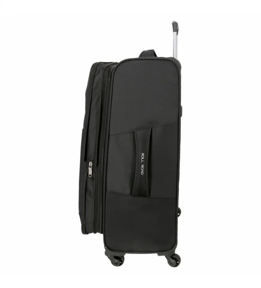 ROLL ROAD MALETA GRANDE ROLL ROAD ROYCE 76CM NEGRA 48X76X29CM