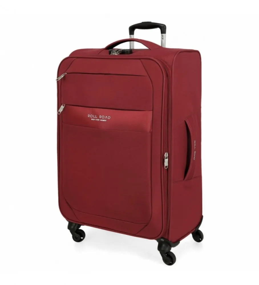 ROLL ROAD MALETA GRANDE ROLL ROAD ROYCE 76CM ROJA 48X76X29CM