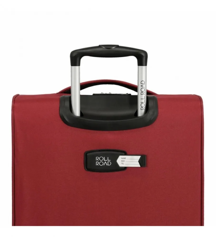 ROLL ROAD MALETA GRANDE ROLL ROAD ROYCE 76CM ROJA 48X76X29CM
