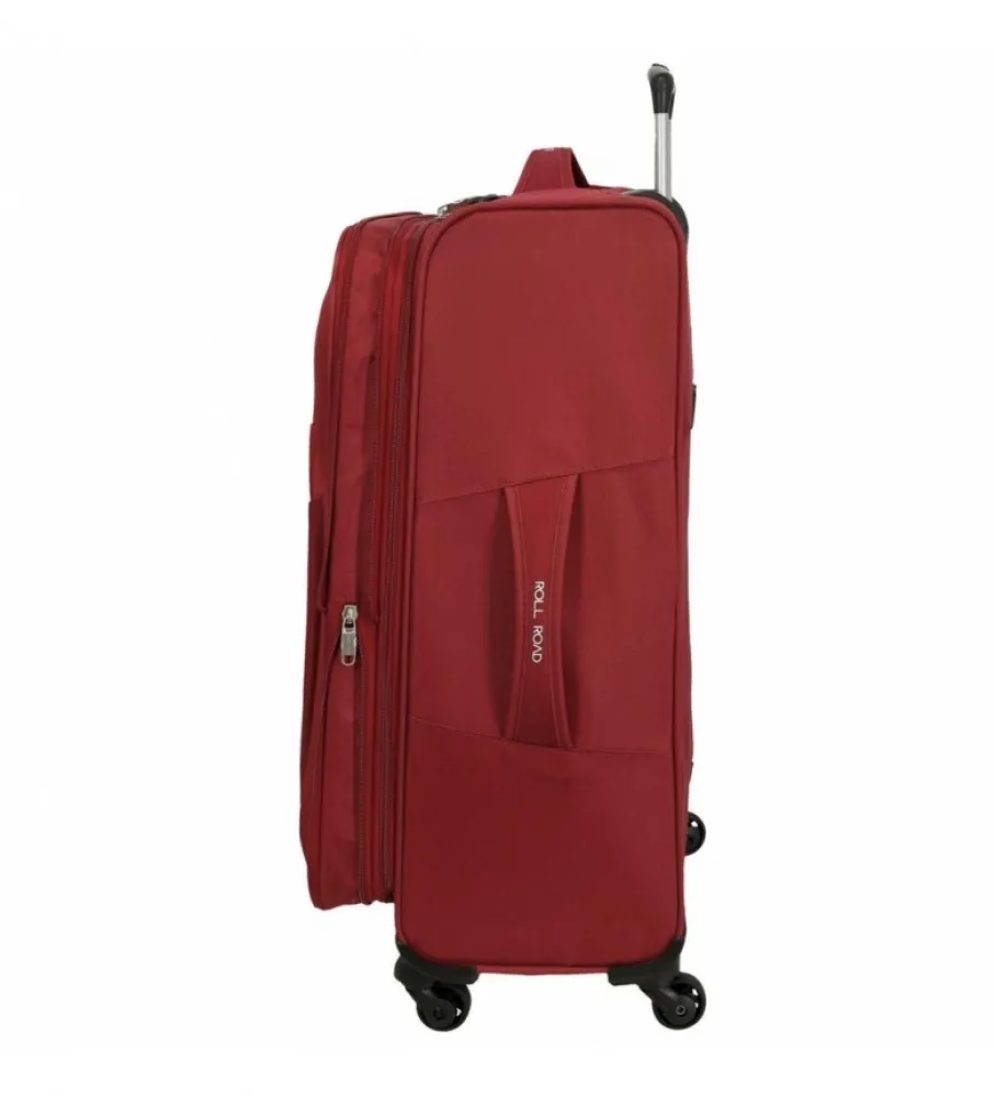 ROLL ROAD MALETA GRANDE ROLL ROAD ROYCE 76CM ROJA 48X76X29CM