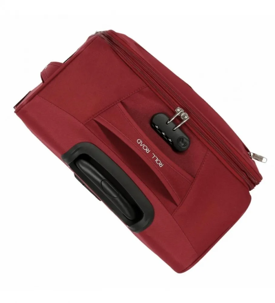 ROLL ROAD MALETA GRANDE ROLL ROAD ROYCE 76CM ROJA 48X76X29CM