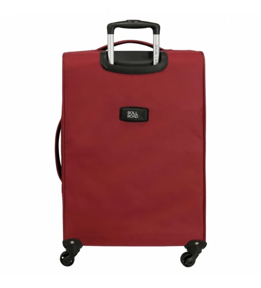 ROLL ROAD MALETA GRANDE ROLL ROAD ROYCE 76CM ROJA 48X76X29CM