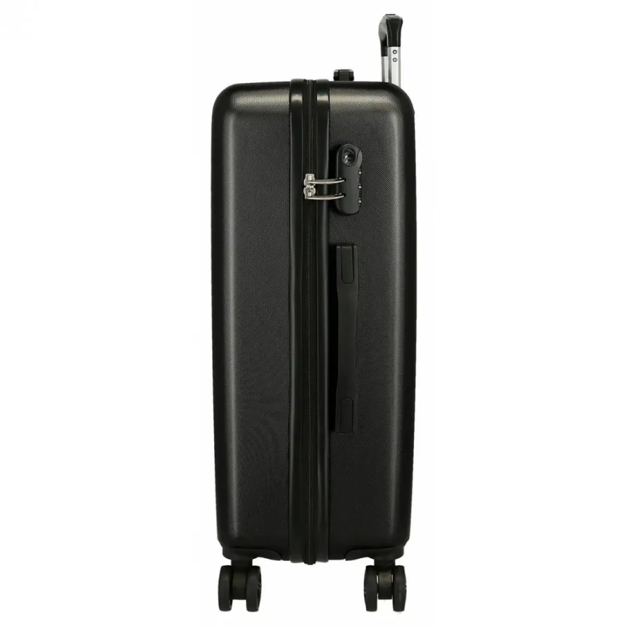 ROLL ROAD MALETA MEDIANA ROLL ROAD GAMERS RÍGIDA 65CM NEGRO