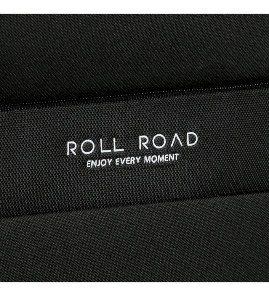 ROLL ROAD MALETA MEDIANA ROLL ROAD ROYCE 66CM NEGRA 43X66X26CM