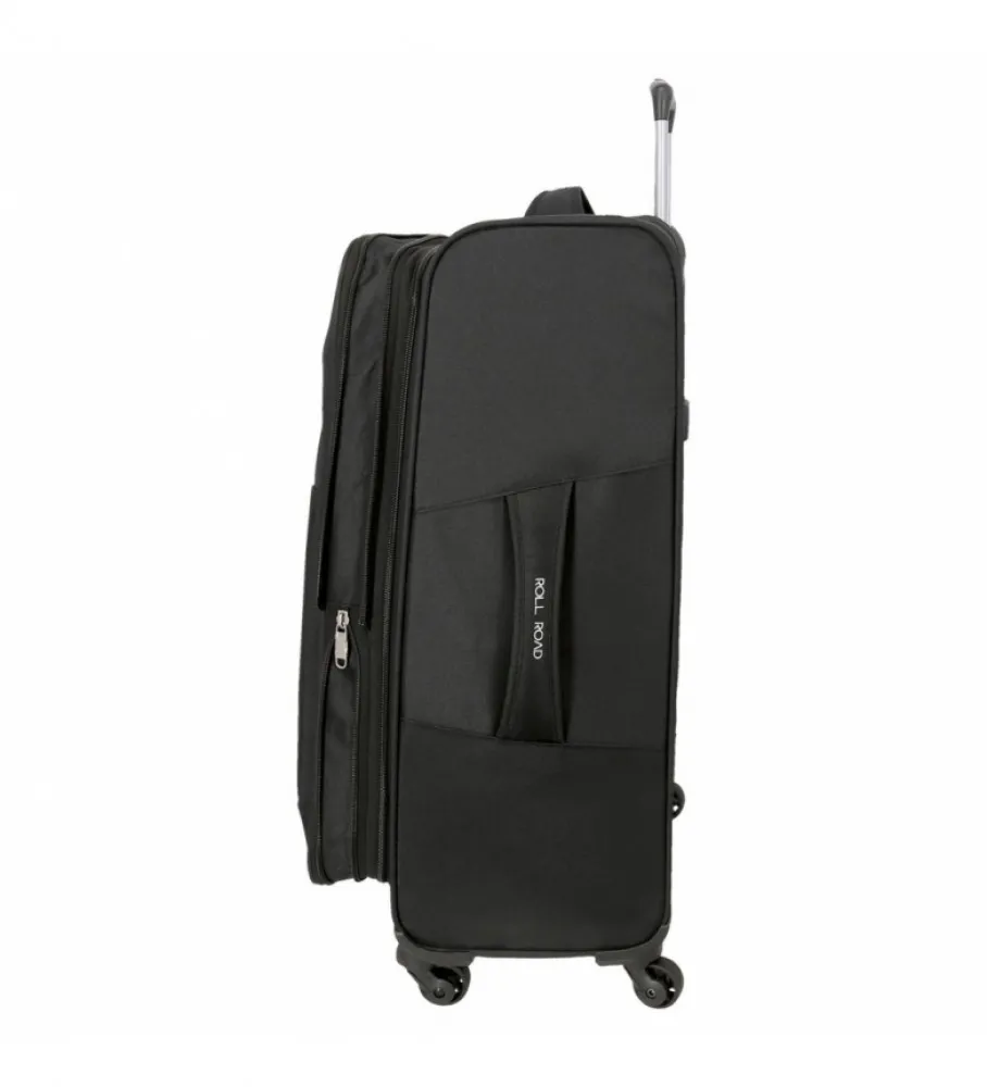 ROLL ROAD MALETA MEDIANA ROLL ROAD ROYCE 66CM NEGRA 43X66X26CM