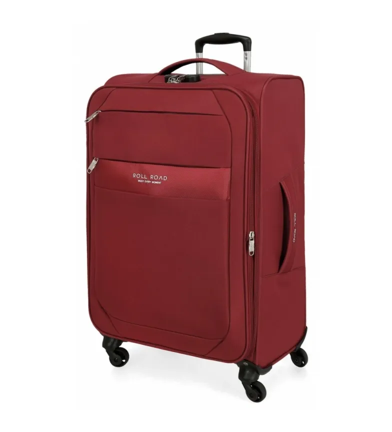 ROLL ROAD MALETA MEDIANA ROLL ROAD ROYCE 66CM ROJA 43X66X26CM