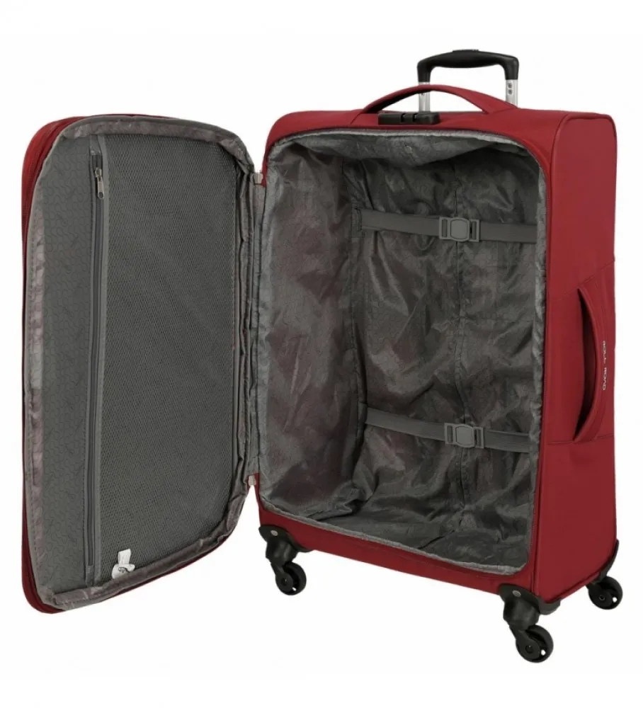 ROLL ROAD MALETA MEDIANA ROLL ROAD ROYCE 66CM ROJA 43X66X26CM