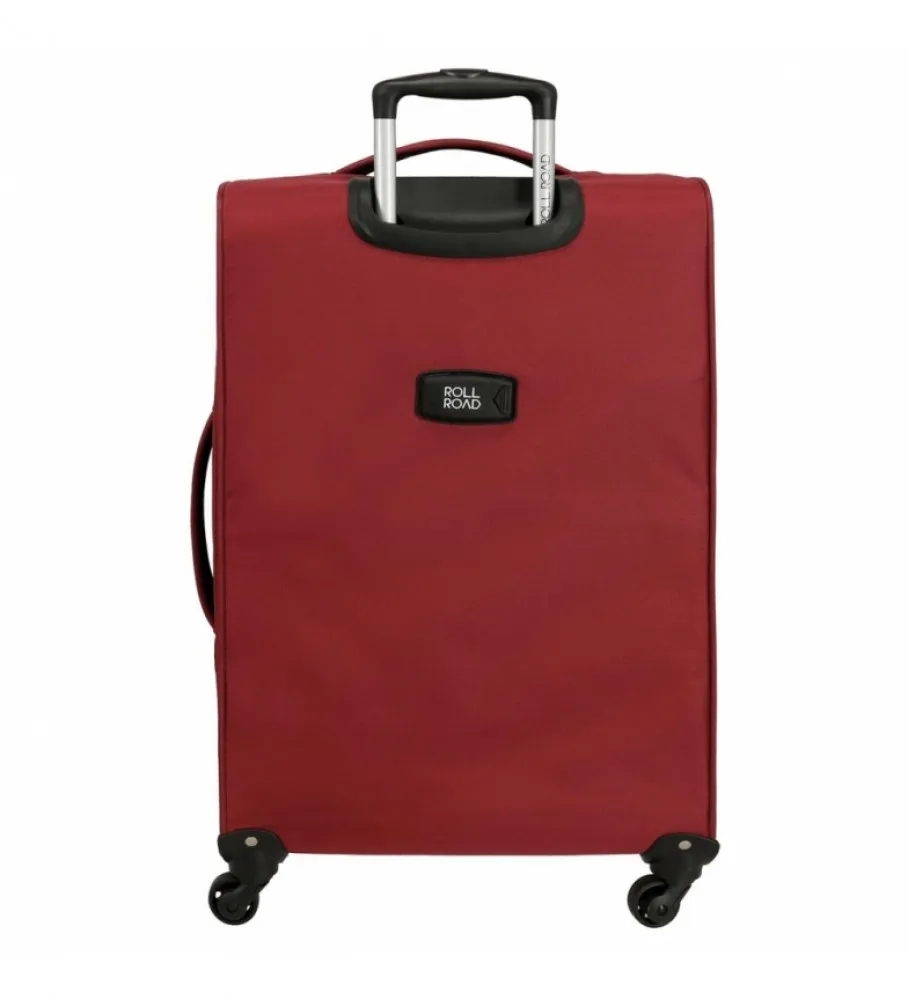 ROLL ROAD MALETA MEDIANA ROLL ROAD ROYCE 66CM ROJA 43X66X26CM