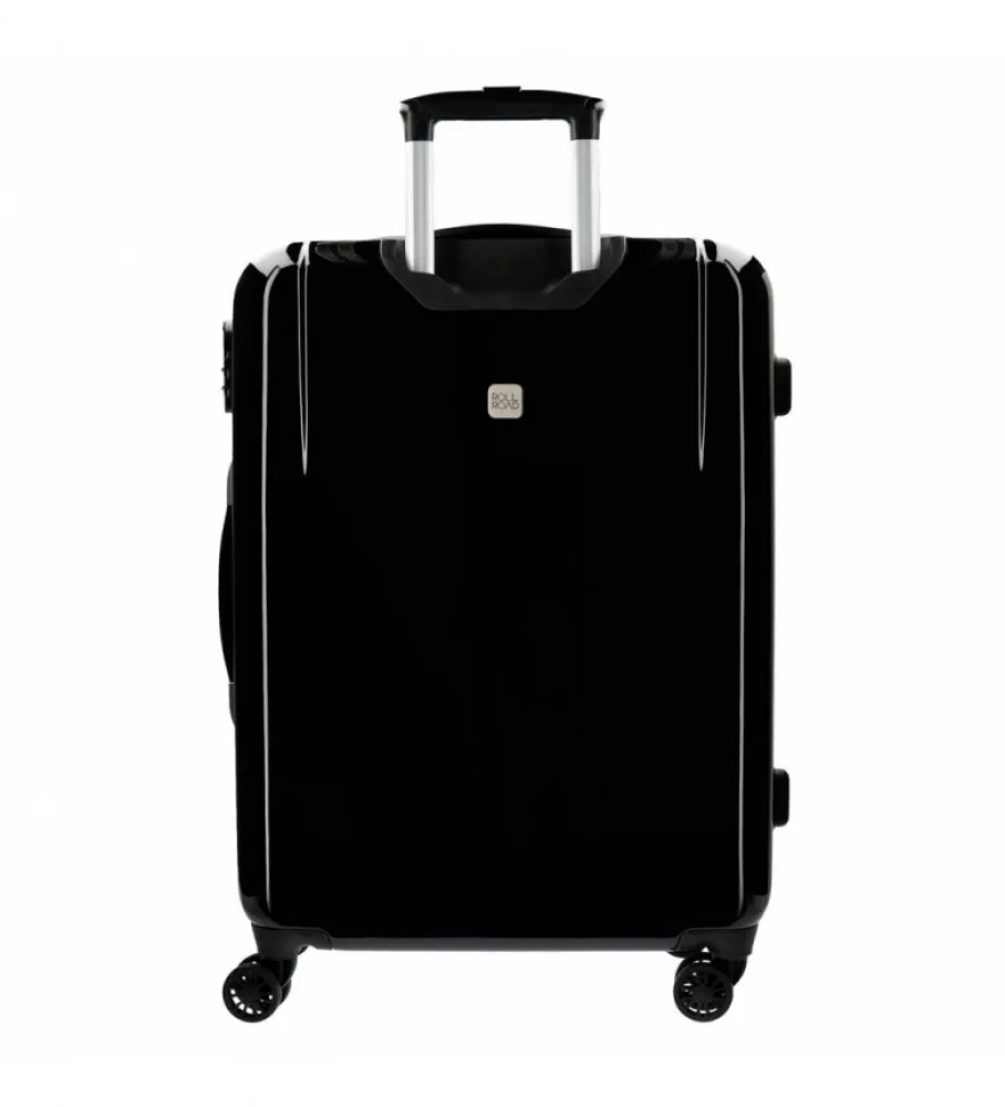 ROLL ROAD MALETA MEDIANA TEAM RÍGIDA 8X68X26 CM NEGRO