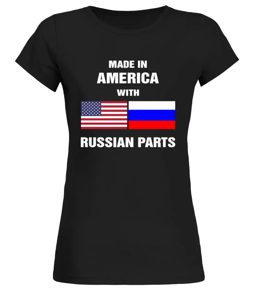 Russian Parts Limited Edition Camiseta cuello redondo Mujer