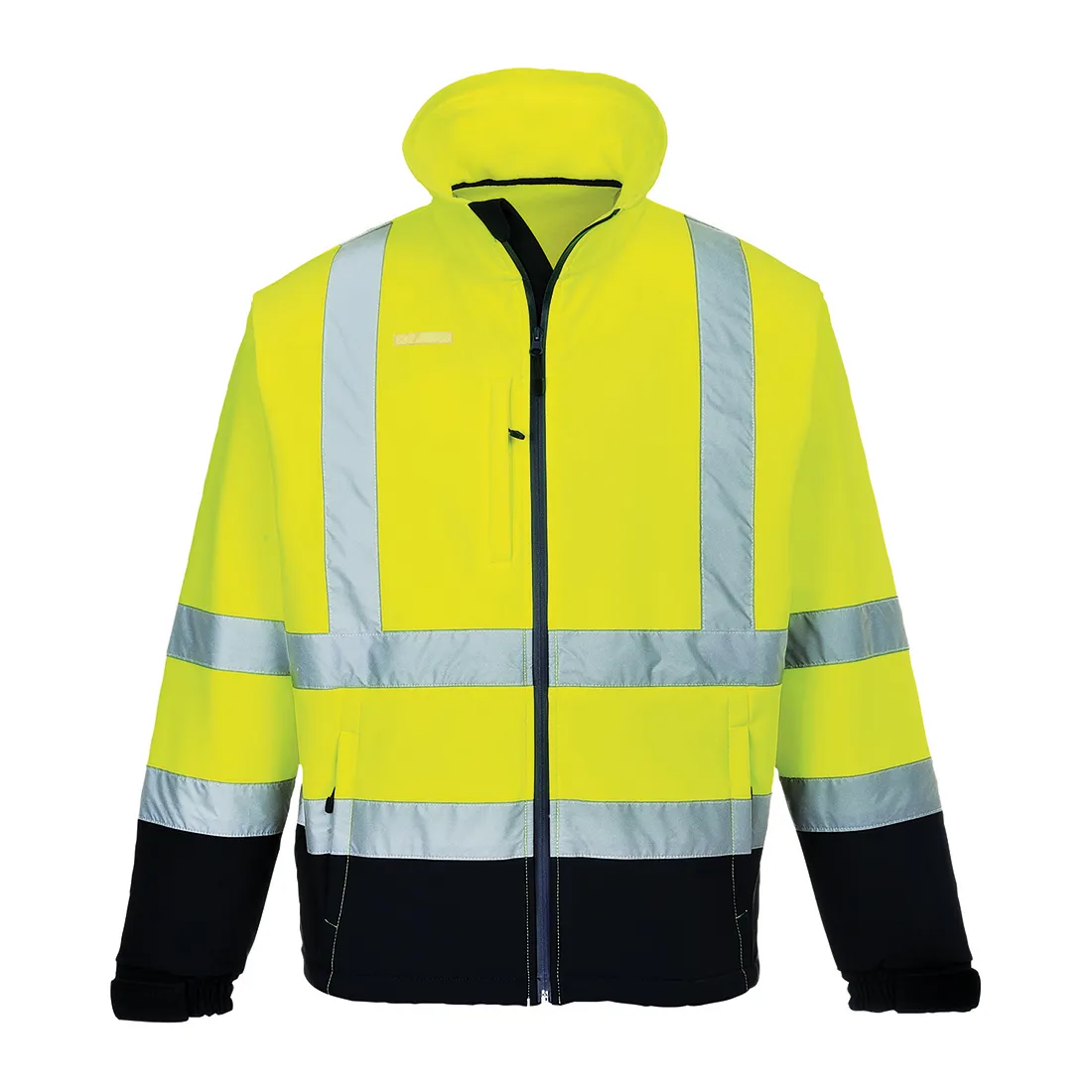 S425 – Softshell bicolor de alta visibilidad (3 capas)