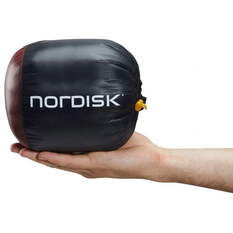 Saco de dormir NORDISK Oscar +10° Curve L (Rio Red)