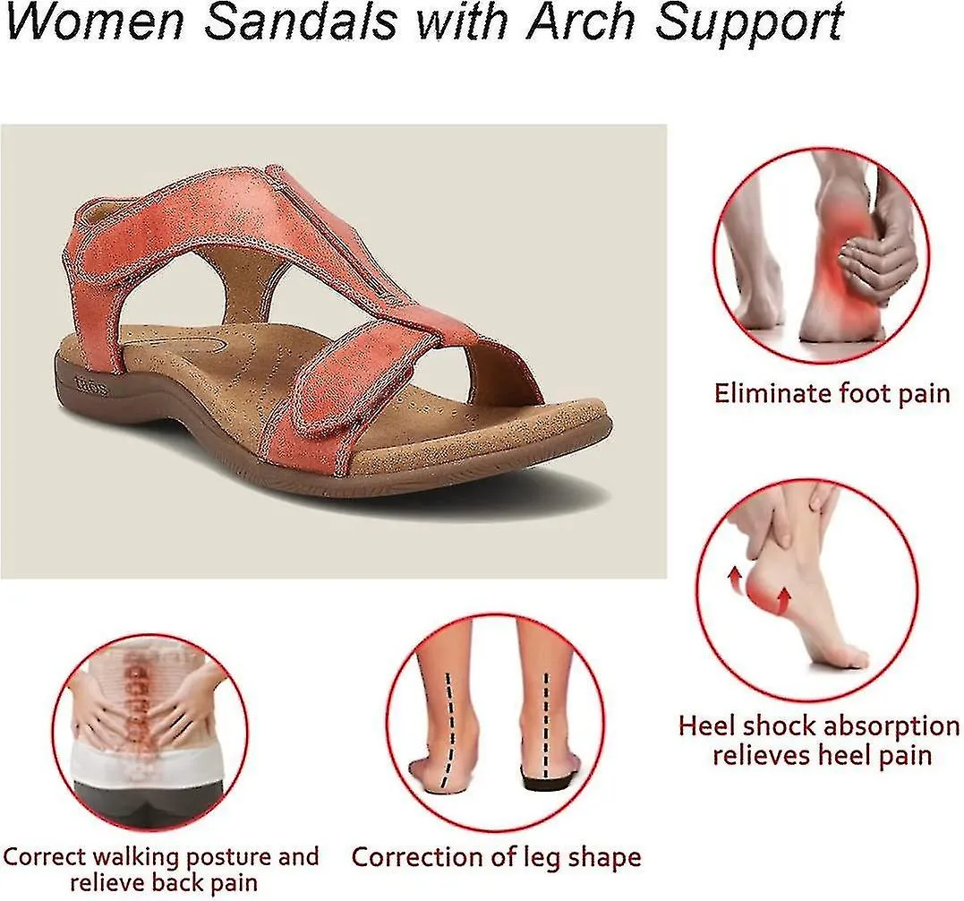 SANDALIAS ORTOPéDICAS CóMODAS PARA MUJER, SANDALIAS ORTOPéDICAS SURSELL, SANDALIAS CASUALES DE PLAYA PLANAS37AZUL