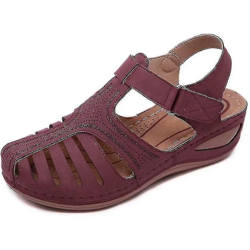 Sandalias ortopédicas de mujer Cómodas cerrados Mulas De verano Zapatillas Zapatos planos