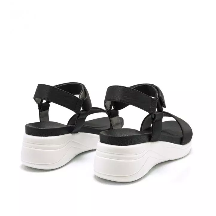Sandalias plataformas Mustang sym estilo retro