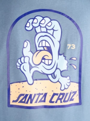 Santa Cruz Beach Bum Hand Strip Camiseta