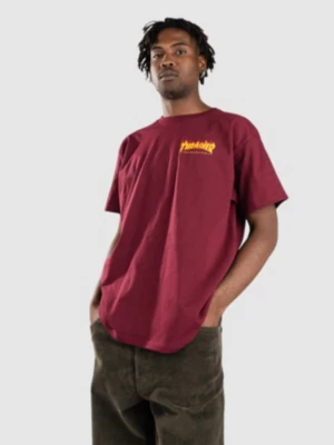 Santa Cruz X Thrasher Flame Dot Camiseta